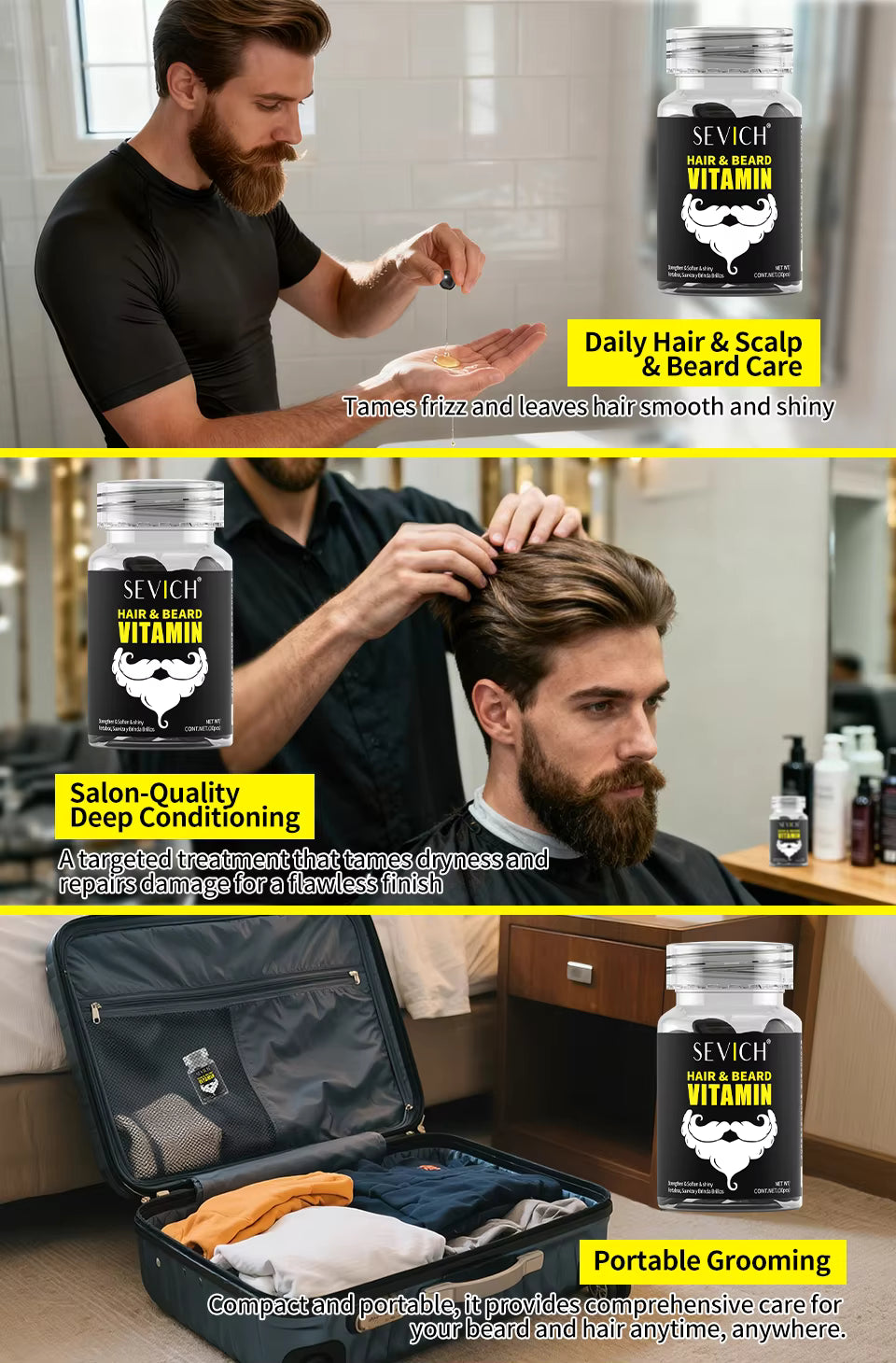 Derma Spark Hair Care Capsule Set